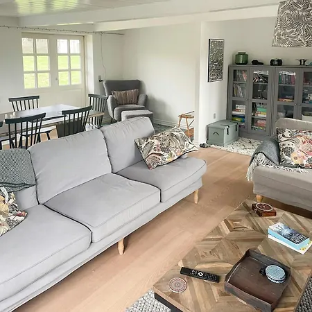 Immersion In Timber Frame House On Southwest Funen Ferienhaus